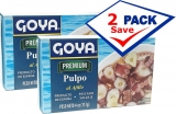 Goya Premium Octopus in Garlic Sauce 4 oz Pack of 2